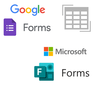 Googleフォーム・Microsoft Forms