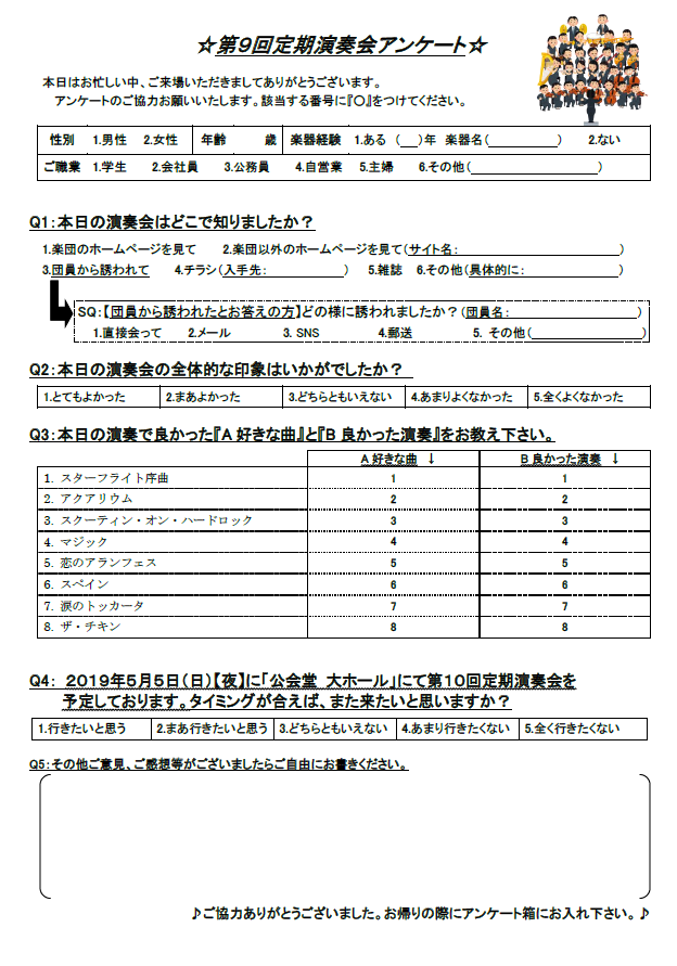 料金表一覧 アンケート集計ならトリム